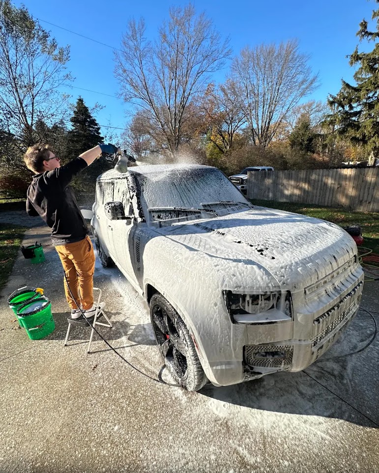 Range Rover full exterior detail